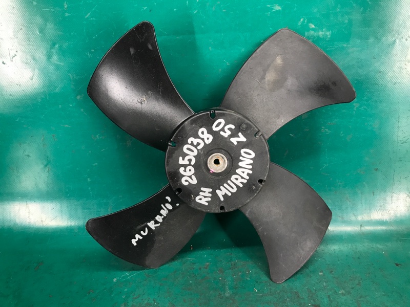 Крыльчатка вентилятора основного радиатора левая MURANO Z50 02-07 Внедорожник