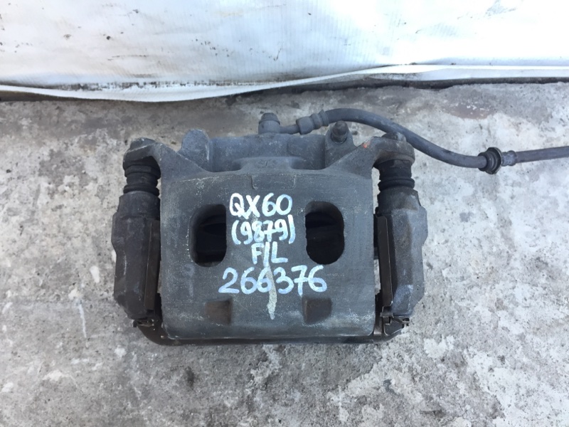 Суппорт тормозной передний левый INFINITI QX60/JX35 12-20 2013 3.5 VQ35DE 41011-3JA0A Б/У