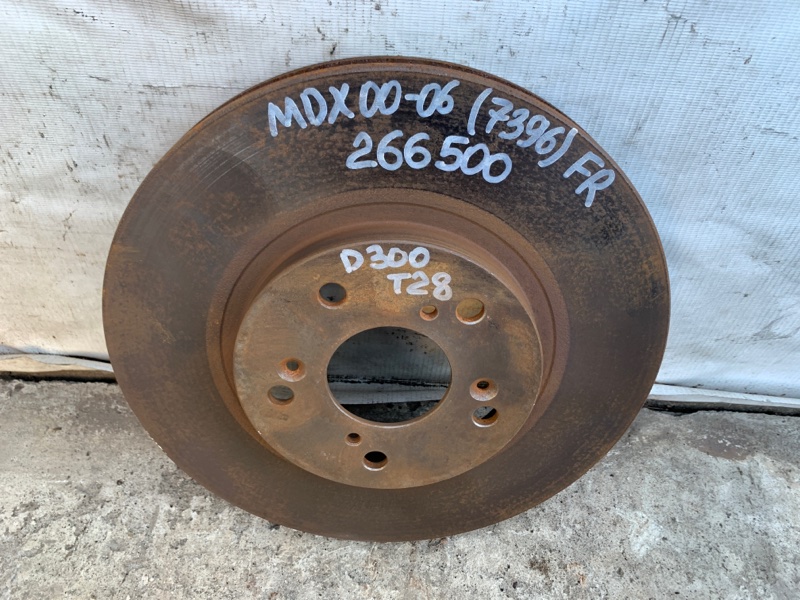 Тормозной диск передний MDX (YD1) 00-06 2002 3.5