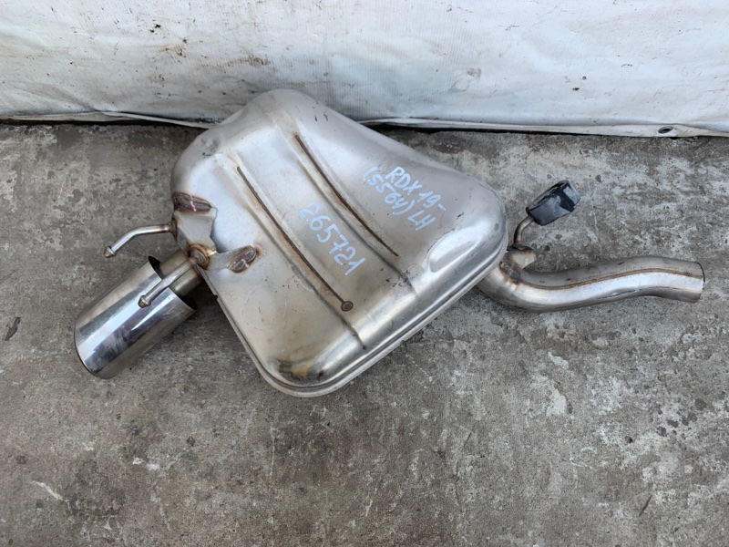 Глушитель левый RDX 19- 2021 2.0