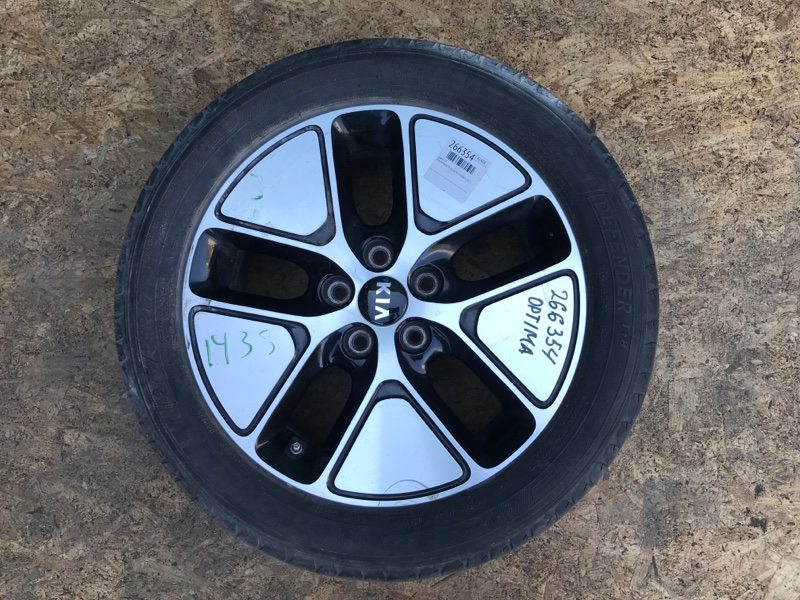 Диск R17 KIA OPTIMA TF 11-16 2013 TF 2.4 G4KK 529104U150 Б/У