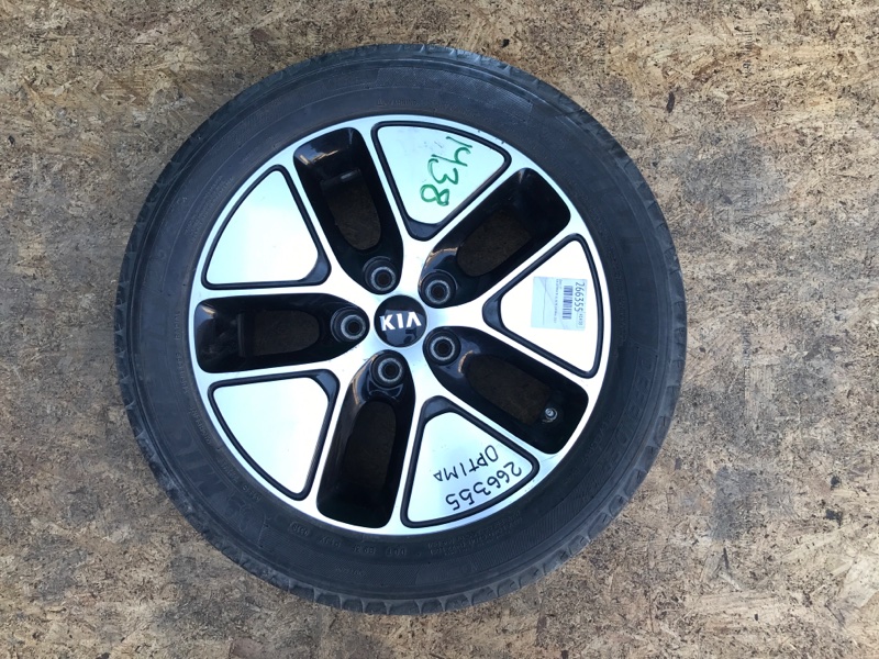 Диск R17 KIA OPTIMA TF 11-16 2013 TF 2.4 G4KK 529104U150 Б/У