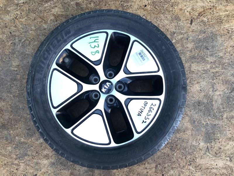Диск R17 KIA OPTIMA TF 11-16 2013 TF 2.4 G4KK 529104U150 Б/У
