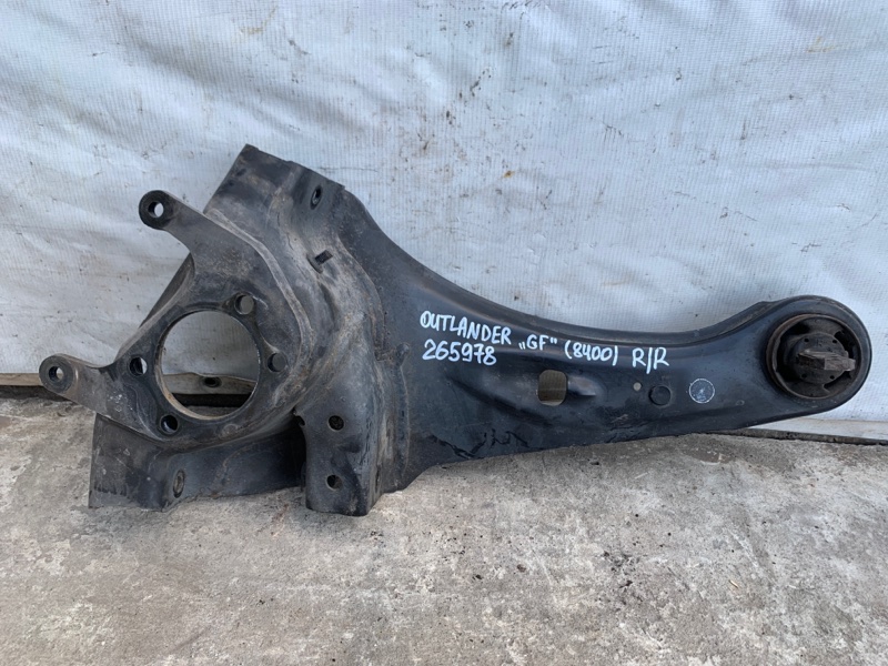 Рычаг задней подвески продольный правый MITSUBISHI OUTLANDER GF 12- 2016 GF8W 2.4 4J12 4125A112 Б/У