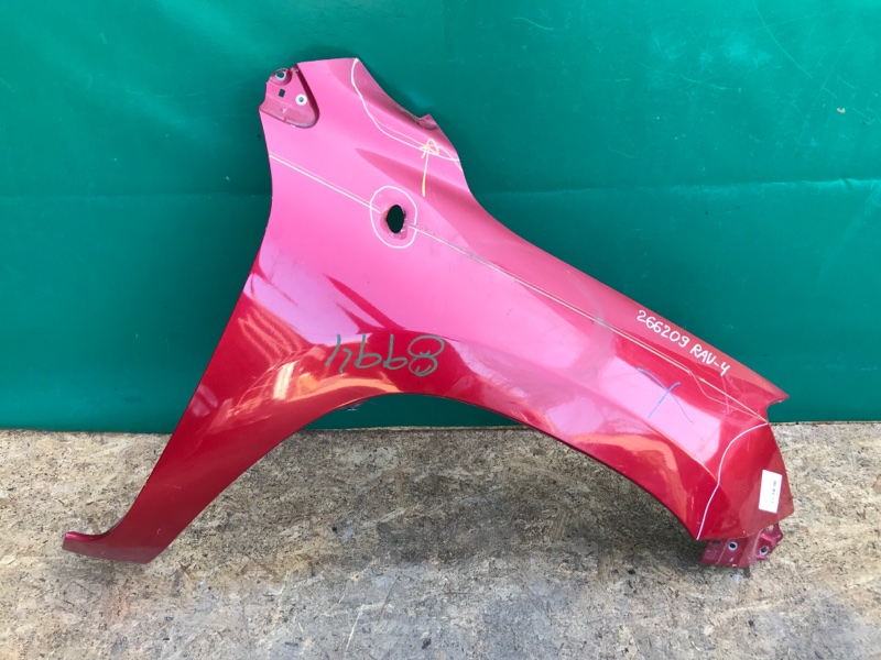Крыло переднее правое TOYOTA RAV4 05-12 2008 3.5 2GR-FE 53801-42130 Б/У