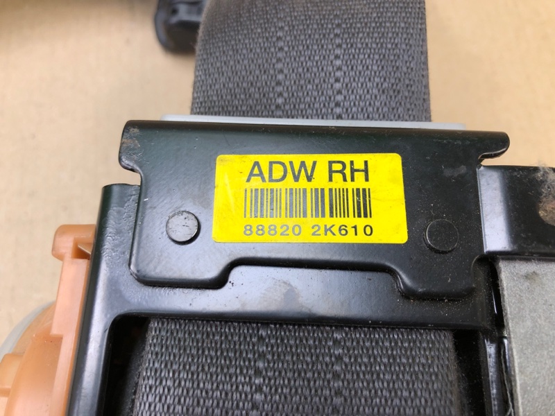 Ремень безопасности передний правый SOUL AM 08-13 2011 G4NA