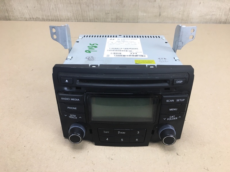 Магнитола HYUNDAI SONATA YF 10-14 2012 Седан 2.4 G4KK 96180-3Q6004X Б/У