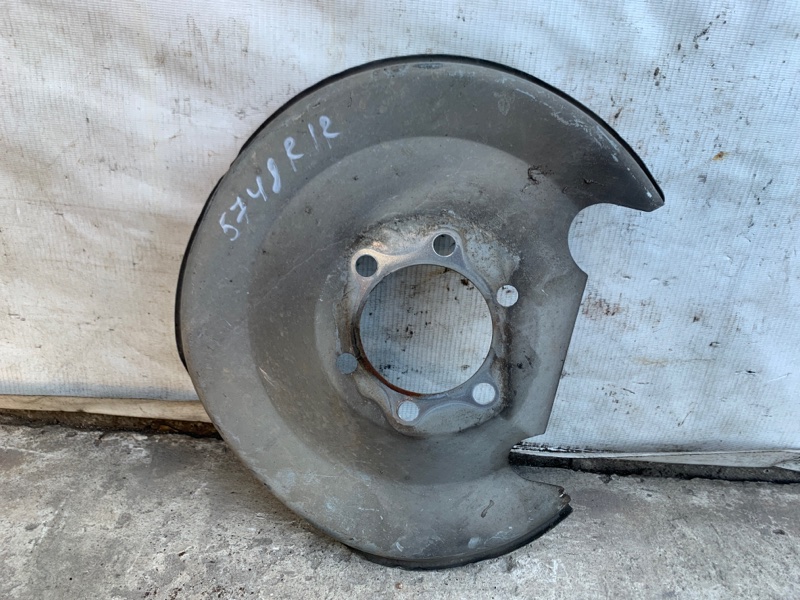 Защита тормозного диска задняя правая MITSUBISHI OUTLANDER GF 12- 2.4