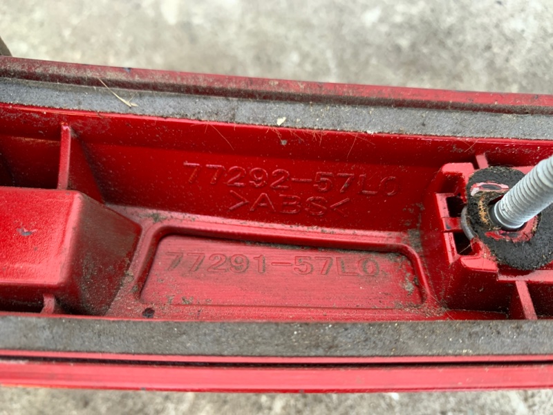 Спойлер крышки багажника KIZASHI 09-14 2010 Седан 2.4