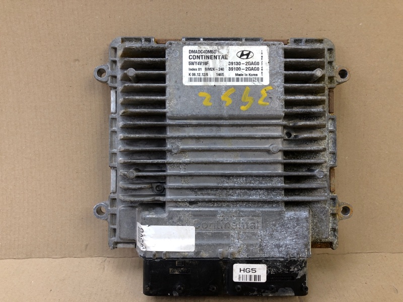 Запчасть блок управления двигателем HYUNDAI SANTA FE (DM) 12-18 2013 2.4 G4KJ 39100-2GAG0 Б/У Блок управления двигателем HYUNDAI SANTA FE (DM) 12-18 2013 2.4 G4KJ 39100-2GAG0 Б/У
