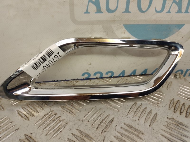 Накладка бампера задняя левая ACURA MDX (YD3) 13-21 2014 Внедорожник 3.5 71517-TZ5-A00 Б/У