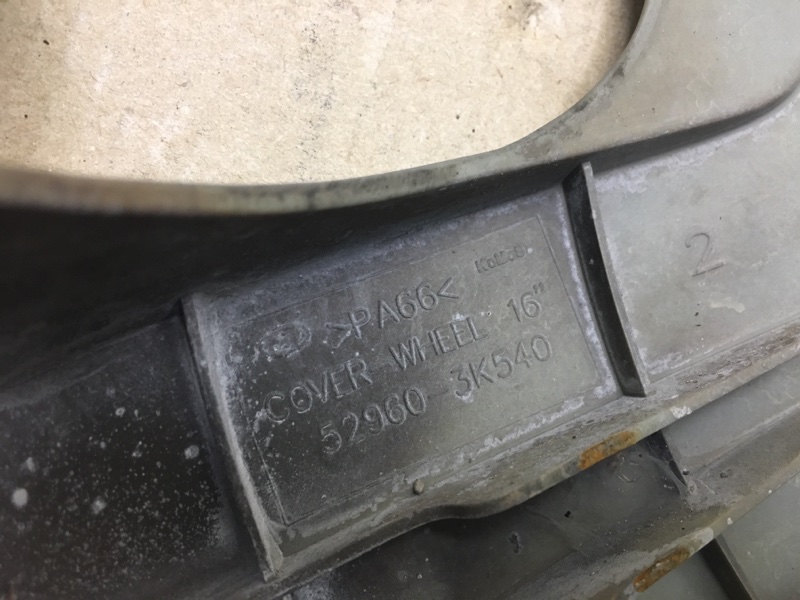 Колпак колесный SONATA NF 04-10 2007 NF G4KC 2.4