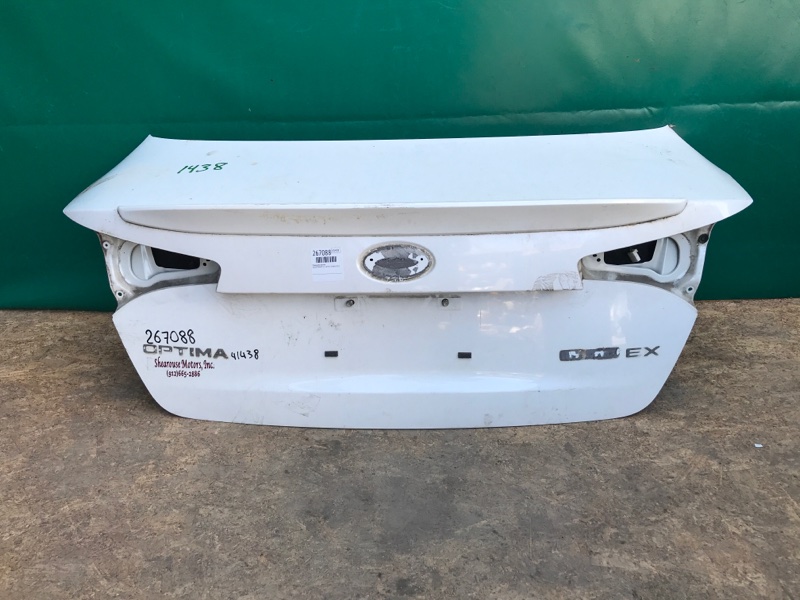 Крышка багажника KIA OPTIMA TF 11-16 2013 TF 2.4 G4KK 692002T080 Б/У