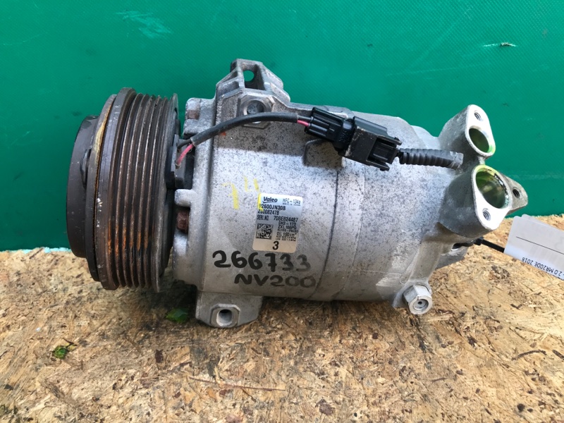 Запчасть компрессор кондиционера NISSAN NV200 USA 13- 2018 2.0 MR20DE 92600-JN30B Б/У Компрессор кондиционера NISSAN NV200 USA 13- 2018 2.0 MR20DE 92600-JN30B Б/У