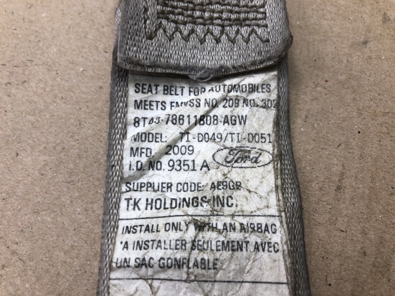 Ремень безопасности передний правый FORD EDGE 06-14 T35PDED