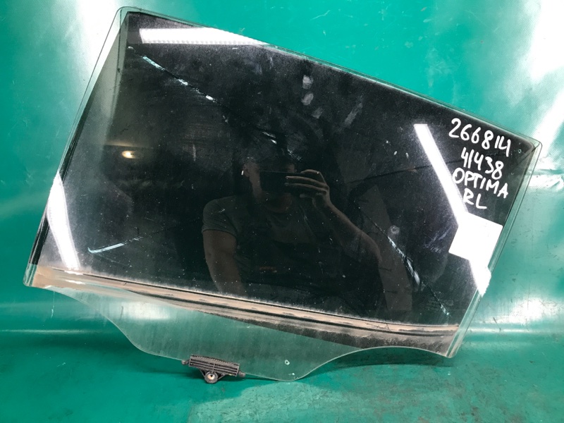 Стекло двери заднее левое KIA OPTIMA TF 11-16 2013 TF 2.4 G4KK 83411-2T010 Б/У