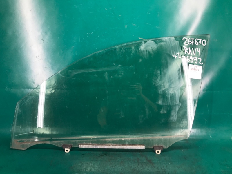 Стекло двери переднее левое TOYOTA RAV4 05-12 2007 3.5 2GR-FE 68102-42160 Б/У