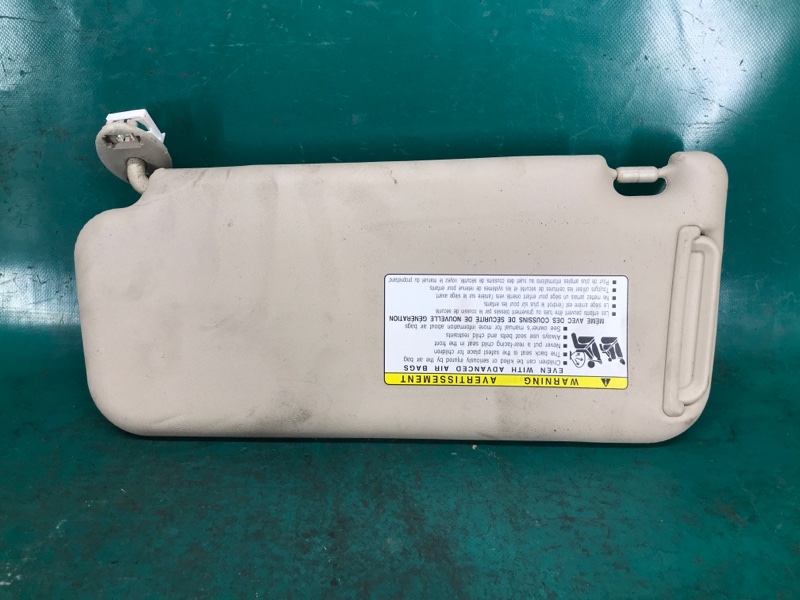 Козырек солнцезащитный правый TOYOTA RAV4 05-12 2008 3.5 2GR-FE 74310-42450-A0 Б/У