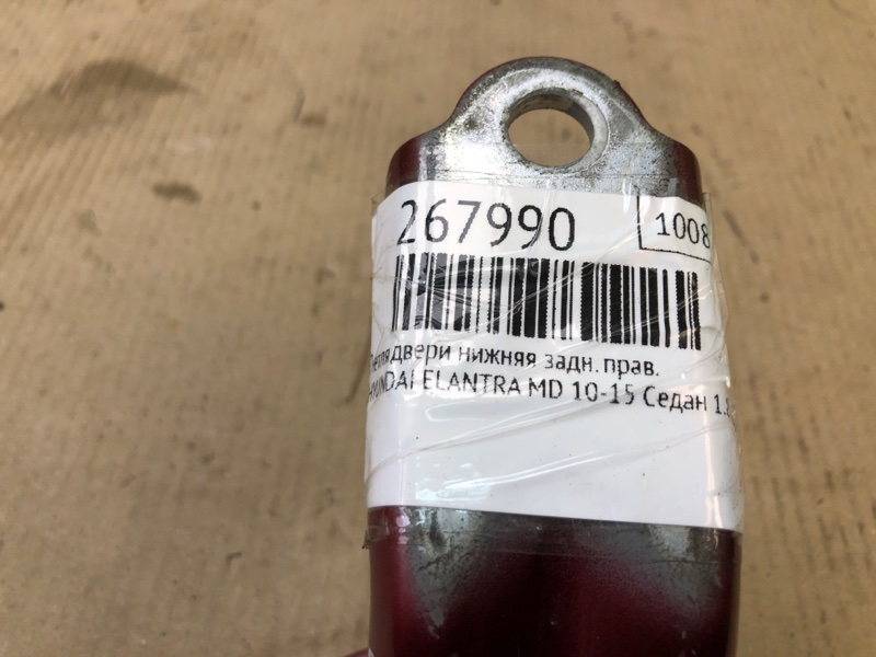 Петля двери нижняя задняя правая ELANTRA MD 10-15 2014 Седан 1.8 G4NB