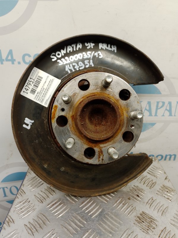 Запчасть ступица задняя HYUNDAI SONATA YF 10-14 2012 Седан 2.4 52730-3S200 Б/У Ступица задняя HYUNDAI SONATA YF 10-14 2012 Седан 2.4 52730-3S200 Б/У