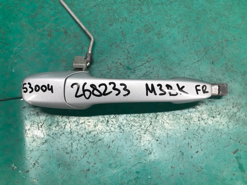 Ручка двери наружная передняя правая MAZDA 3 BK 03-08 2005 SEDAN 2.3 GJ6A-58-410D67 Б/У