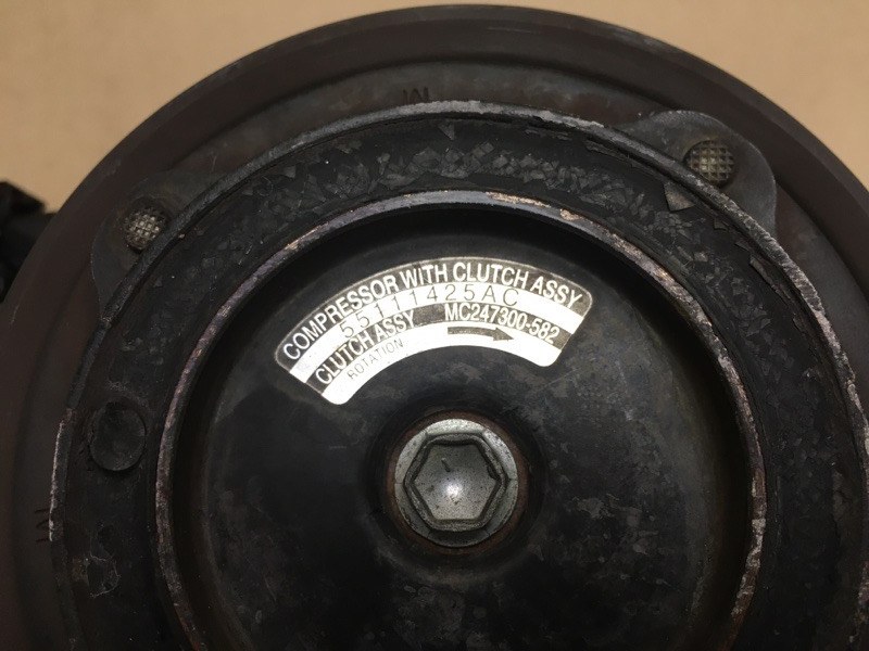 Компрессор кондиционера JOURNEY 08-20 2010 3.5 EGF