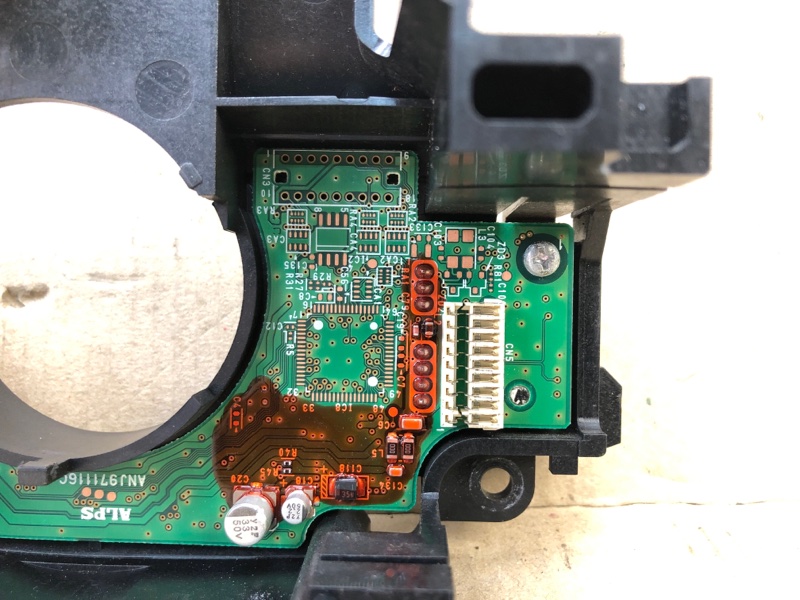 Плата подрулевого переключателя S60 00-09 2005 2.5 B5254T2 Плата подрулевого переключателя S60 00-09 2005 2.5 B5254T2