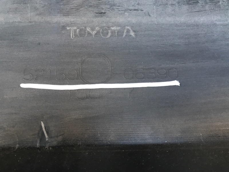 Бампер задний CAMRY 55 14-17 2016 2.5 2ARFE