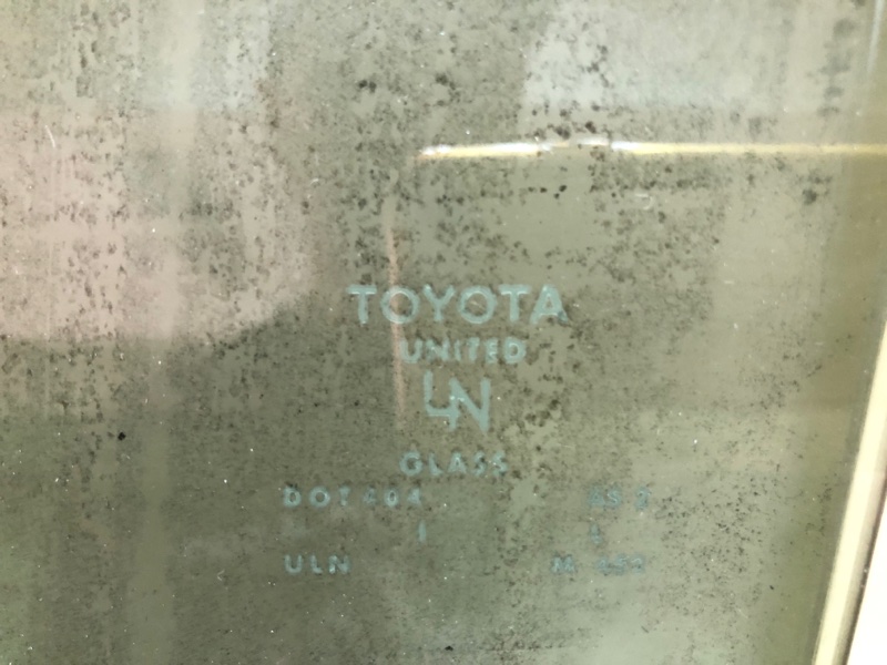 Стекло двери заднее левое CAMRY 40 06-11 2007 3.5 2GR-FE Стекло двери заднее левое CAMRY 40 06-11 2007 3.5 2GR-FE