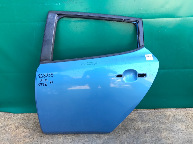 Дверь задняя левая NISSAN LEAF 10-17 2012 H210A-3NAMA Б/У