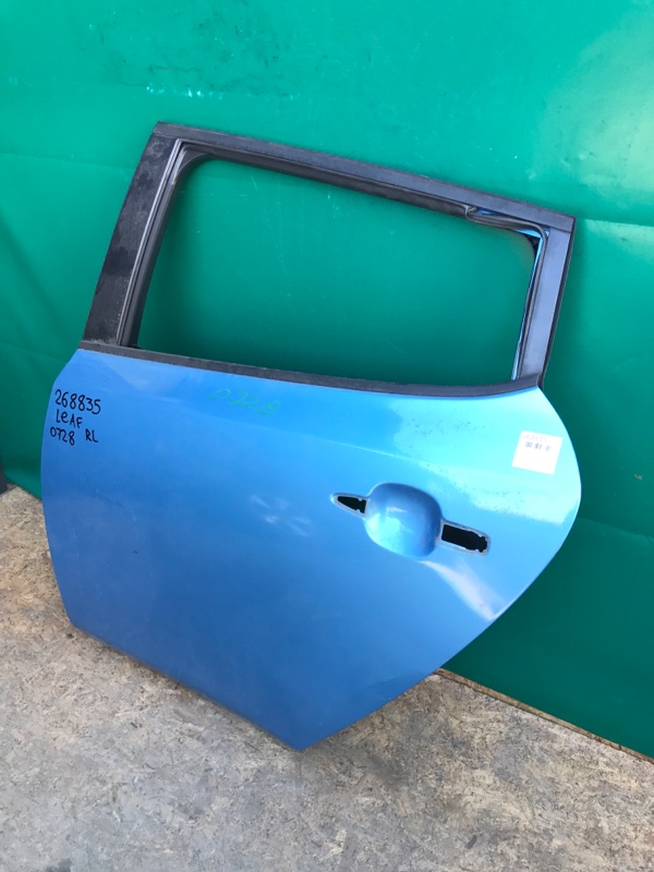 Дверь задняя левая NISSAN LEAF 10-17