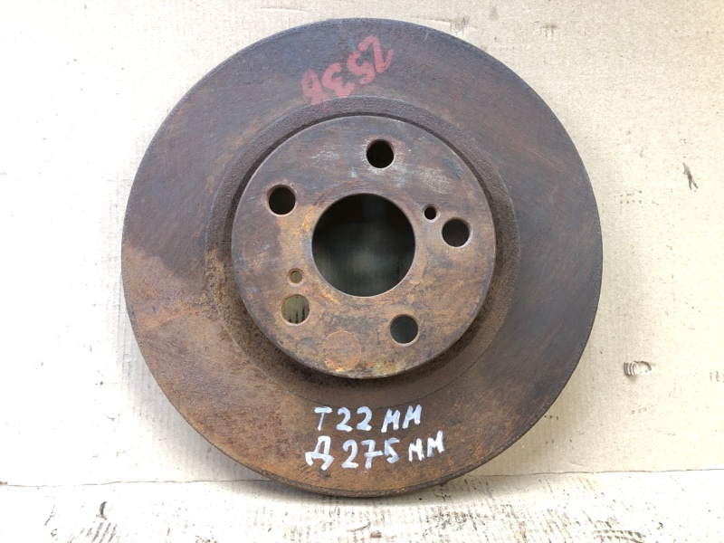 Запчасть тормозной диск передний TOYOTA MATRIX 08-14 2008 Хэтчбек 1.8 2ZRFE 43512-02240 Б/У Тормозной диск передний TOYOTA MATRIX 08-14 2008 Хэтчбек 1.8 2ZRFE 43512-02240 Б/У