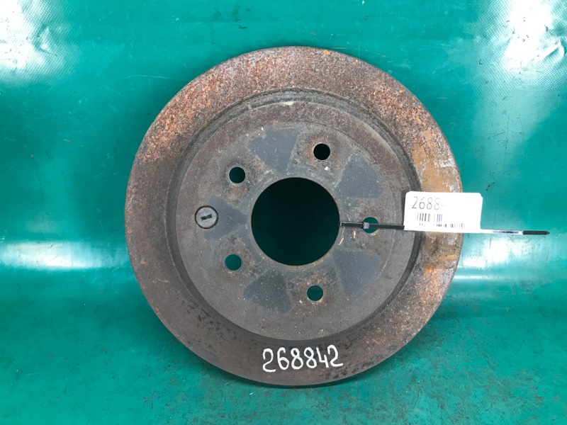 Запчасть тормозной диск задний NISSAN LEAF 10-17 2012 43206-8H701 Б/У Тормозной диск задний NISSAN LEAF 10-17 2012 43206-8H701 Б/У