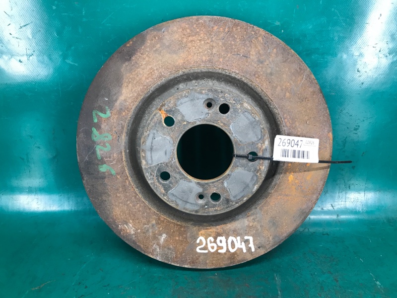 Тормозной диск передний KIA OPTIMA TF 11-16 2015 TF 2.0 G4KH 51712-4C000 Б/У