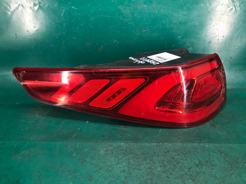 Фонарь наружный левый KIA OPTIMA TF 11-16 2015 TF 2.0 G4KH 92401-2T620 Б/У