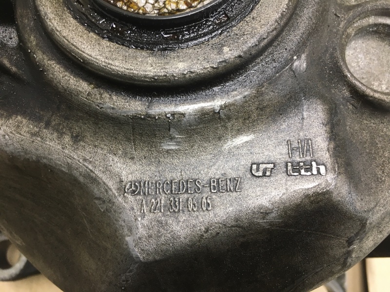 Редуктор передний S-CLASS W221 06-13 2010 Седан M273968 5.5L