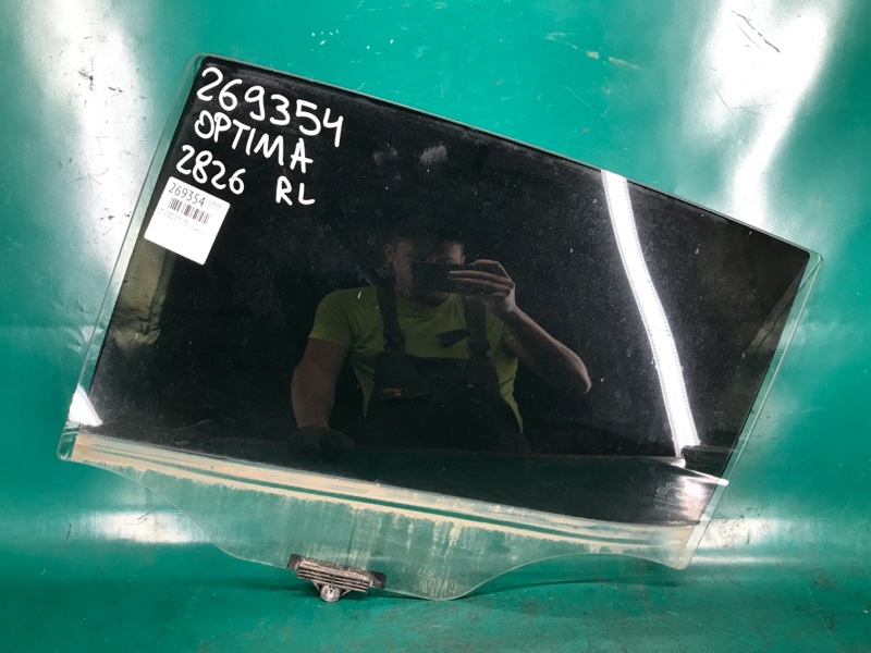 Стекло двери заднее левое KIA OPTIMA TF 11-16 2015 TF 2.0 G4KH 83411-2T010 Б/У