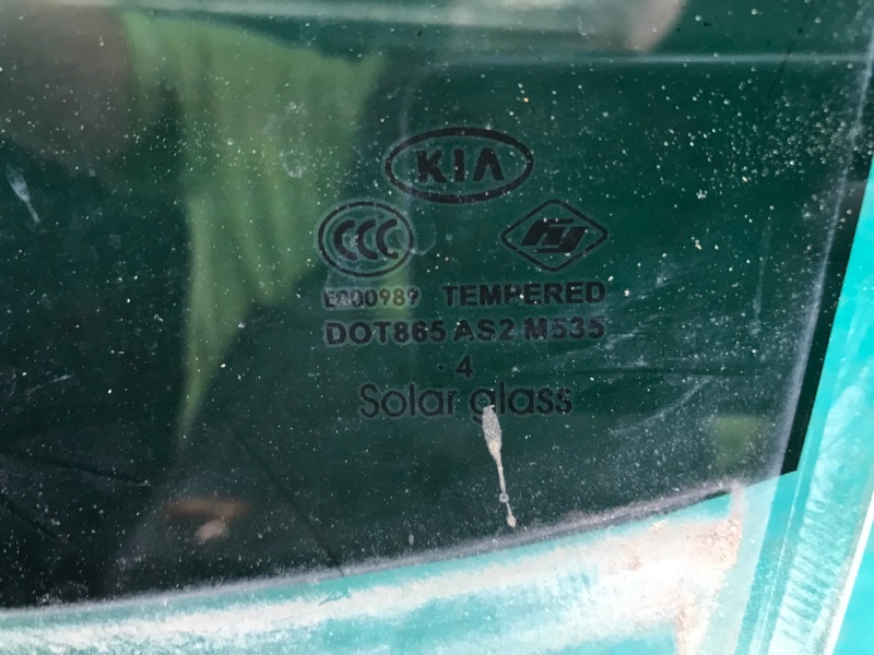 Стекло двери заднее левое OPTIMA TF 11-16 2015 TF 2.0 G4KH