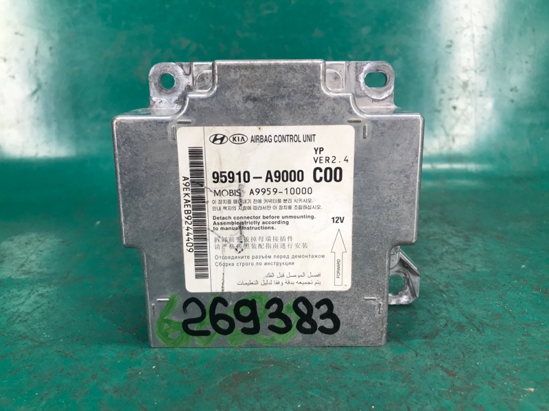Блок управления AIRBAG KIA SEDONA 14-18 16 YP 3.3 G6DM 95910-A9000 Б/У