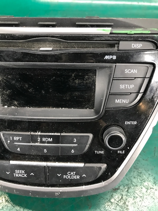 Магнитола ELANTRA MD 10-15 2015 MD 1.8 G4NB