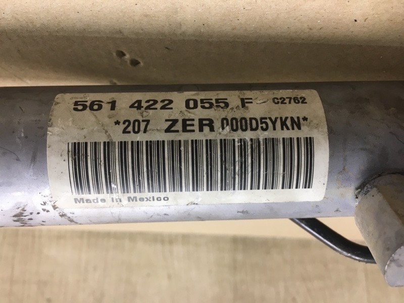 Рулевая рейка PASSAT B7 11-15 2012 A32 2.5 CBUA