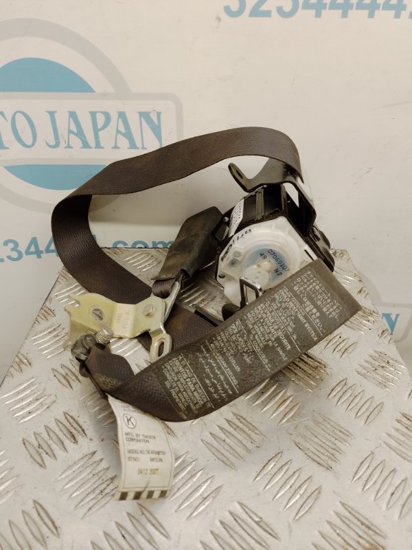 Ремень безопасности LEXUS LS460 06-12 Б/У