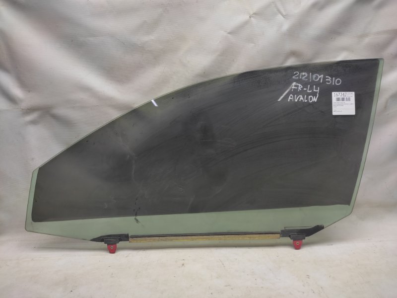 Стекло двери переднее левое TOYOTA AVALON 05-12 2005 GSX30 3.5 2GR-FE 68102-AC060 Б/У