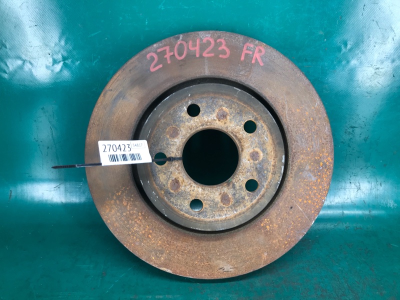 Тормозной диск передний DODGE DURANGO 11- (WD) 2014 3.6 ERB 52124762AB Б/У