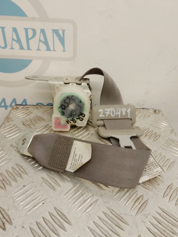 Ремень безопасности задний правый TOYOTA CAMRY 40 06-11 Б/У
