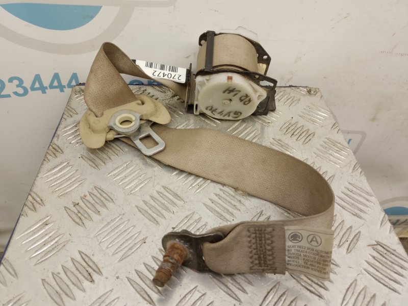 Ремень безопасности задний левый GX470 02-09