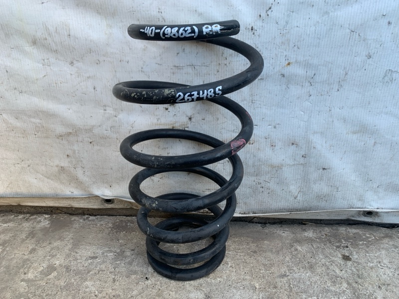 Пружина задней подвески TOYOTA CAMRY 40 06-11 2007 3.5 2GR-FE 48231-06390 Б/У