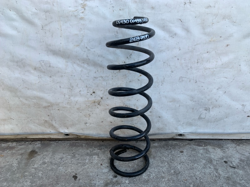 Пружина задней подвески LEXUS LS430 00-06 2004 UCF30L 4.3 3UZFE 48231-50200 Б/У