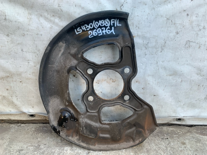 Защита тормозного диска передняя левая LEXUS LS430 00-06 2004 UCF30L 4.3 3UZFE 47782-50040 Б/У