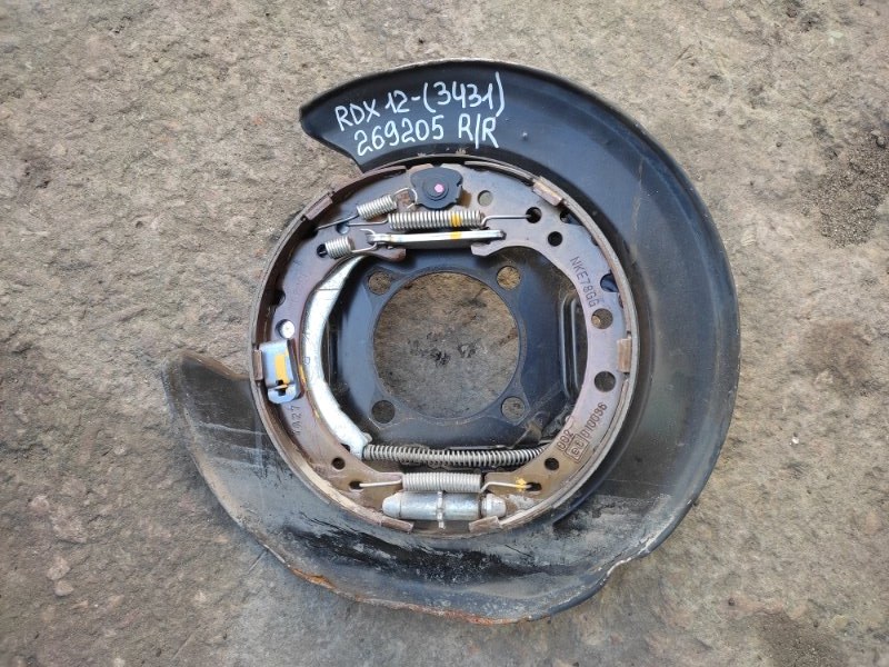 Тормозной механизм задний правый ACURA RDX 12-19 2017 TB4 3.5 J35Z2 43110-T0A-A01 Б/У